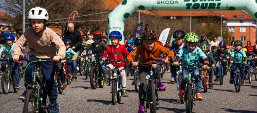 Alle mellem tre og 15 år er inviteret til cykelløbet Skoda BørneTour